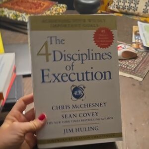The 4 Disciplines of Execution Book